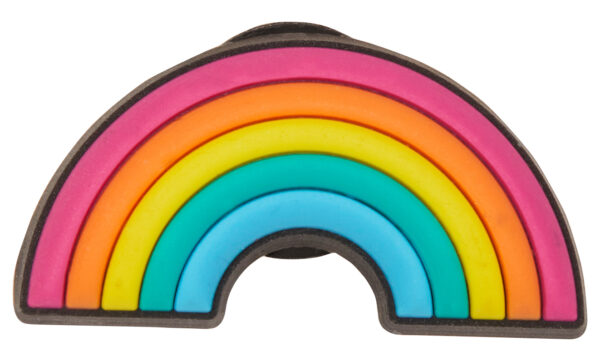 Crocs Rainbow Unisex Renkli Rozet - Görsel 4