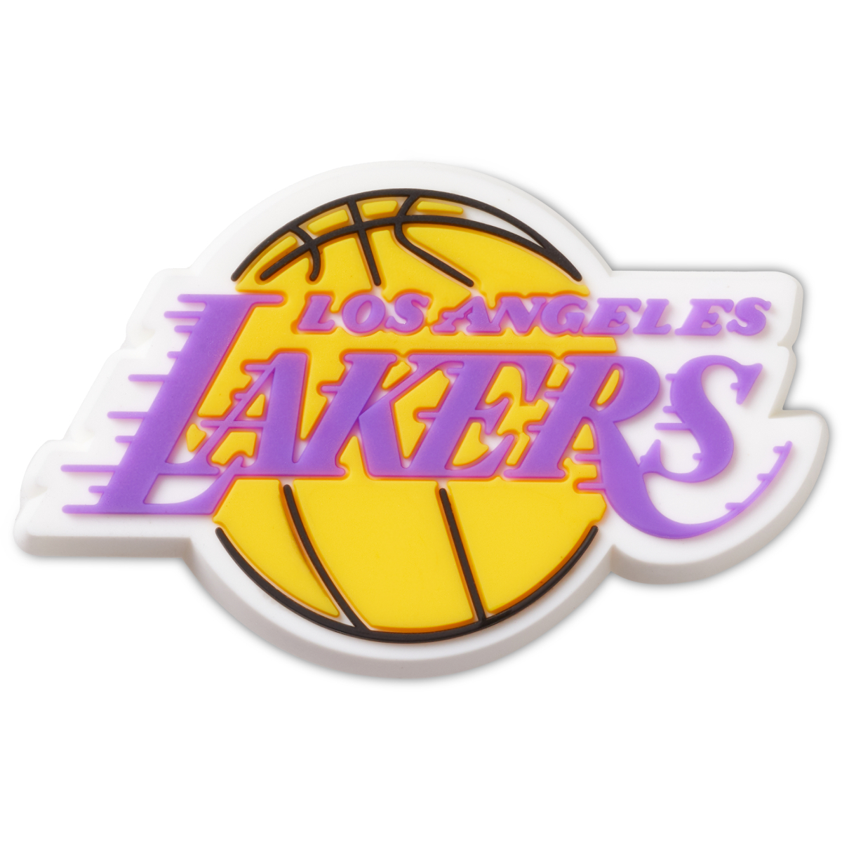 10011274-001-alt100-jpg.jpg Crocs Nba lalakers Logo Unisex Renkli Rozet - Görsel 1