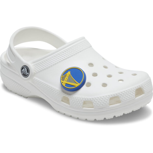 Crocs Nba gldn State Warriors Logo Unisex Renkli Rozet - Görsel 2