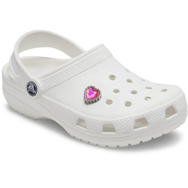 Crocs Gorgeous Heart Gem  Unisex Renkli Rozet - Görsel 3