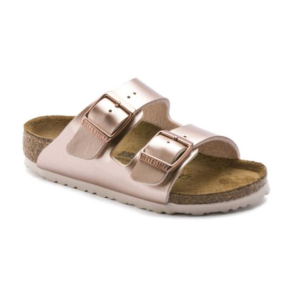 Birkenstock Arızona Bf  Electrıc Metallıc Kadın Pembe Terlik 1012478 - Görsel 8
