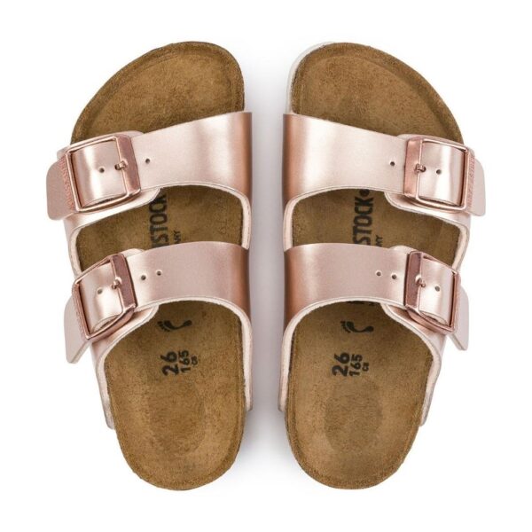 Birkenstock Arızona Bf  Electrıc Metallıc Kadın Pembe Terlik 1012478 - Görsel 10