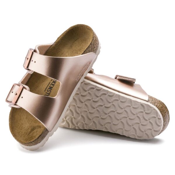 Birkenstock Arızona Bf  Electrıc Metallıc Kadın Pembe Terlik 1012478 - Görsel 3