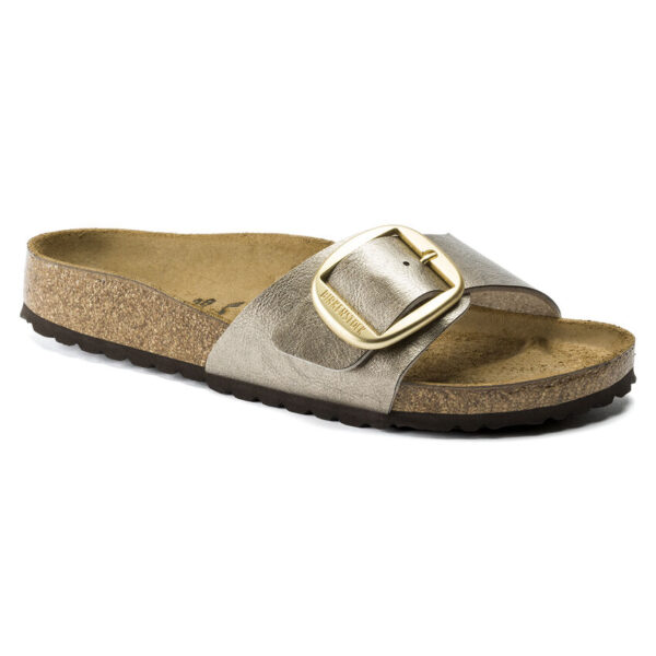 Birkenstock Madrıd Bıg Buckle Bf Graceful Kadın Vizon Terlik 1016237 - Görsel 2
