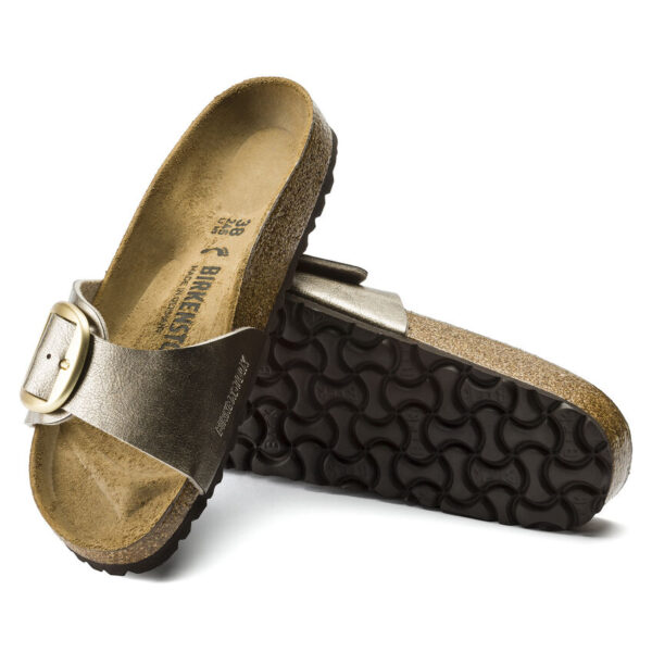 Birkenstock Madrıd Bıg Buckle Bf Graceful Kadın Vizon Terlik 1016237 - Görsel 3