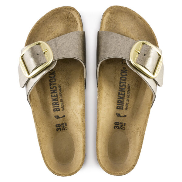 Birkenstock Madrıd Bıg Buckle Bf Graceful Kadın Vizon Terlik 1016237 - Görsel 4