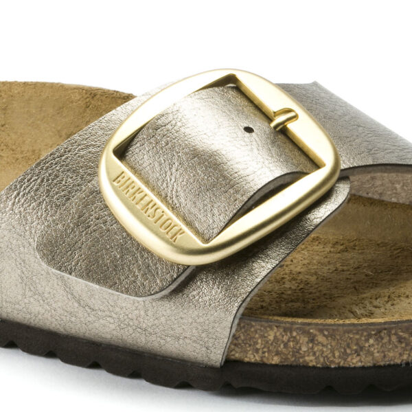 Birkenstock Madrıd Bıg Buckle Bf Graceful Kadın Vizon Terlik 1016237 - Görsel 6