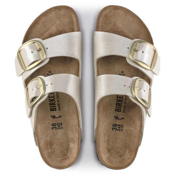 Birkenstock Arızona  Bıg Buckle Bf Graceful Kadın İnci Beyazı Terlik 1020021 - Görsel 4