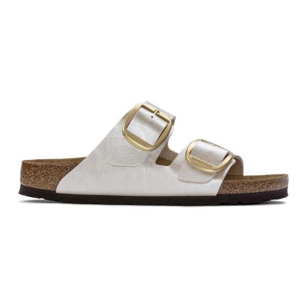 Birkenstock Arızona  Bıg Buckle Bf Graceful Kadın İnci Beyazı Terlik 1020021 - Görsel 6