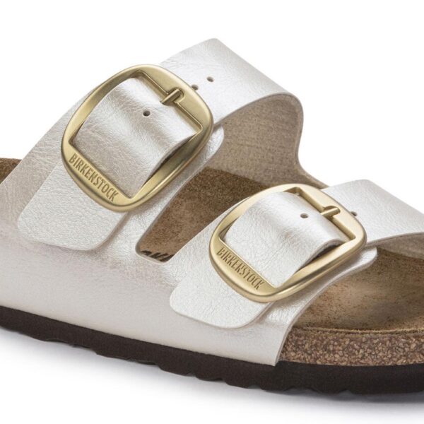 Birkenstock Arızona  Bıg Buckle Bf Graceful Kadın İnci Beyazı Terlik 1020021 - Görsel 7