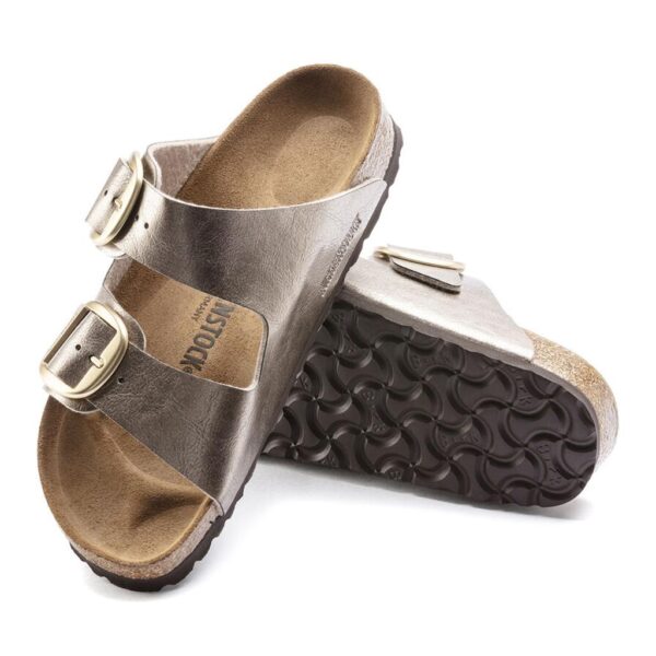 Birkenstock Arızona  Bıg Buckle Bf Graceful Kadın Vizon Terlik 1020882 - Görsel 9