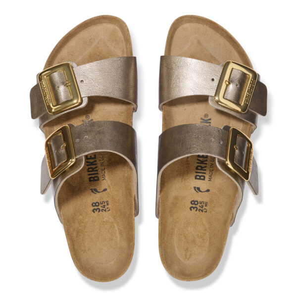 Birkenstock Sydney Cushıon Buckle Bf Graceful Bronze Kadın Terlik 1029372 - Görsel 7