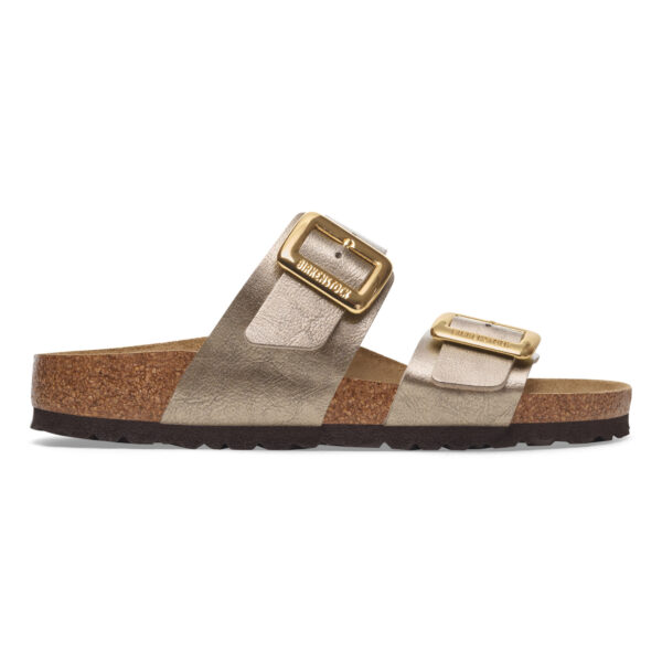 Birkenstock Sydney Cushıon Buckle Bf Graceful Bronze Kadın Terlik 1029372 - Görsel 3