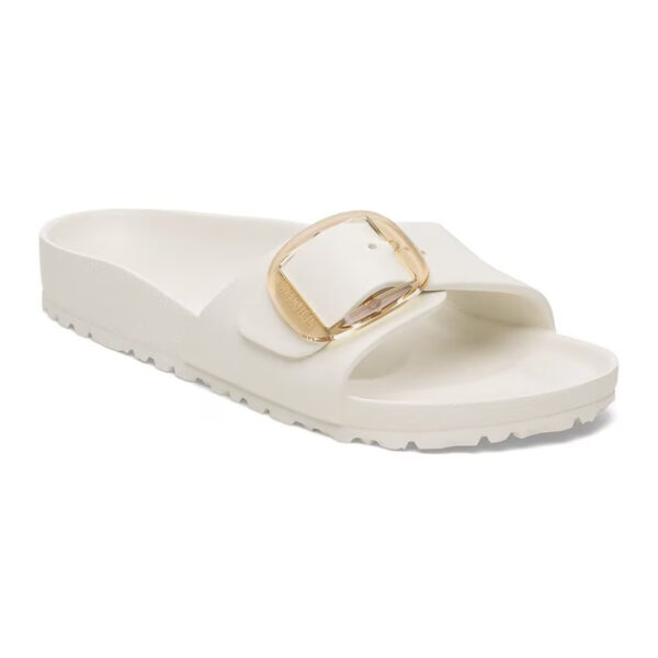 Birkenstock Madrıd Eva Bıg Buckle Kadın Krem Tek Bant Terlik 1029633 - Görsel 2
