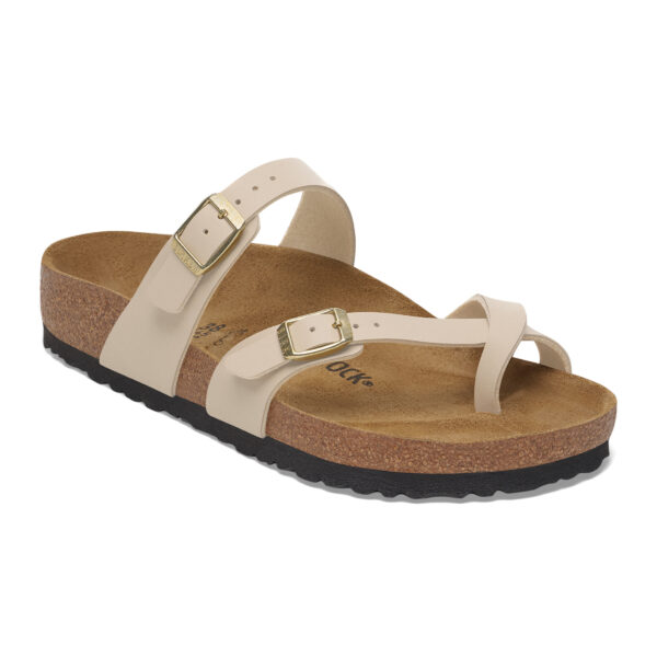 Birkenstock Mayarı Bf  Kadın Krem Parmak Arası Terlik 1029811 - Görsel 2
