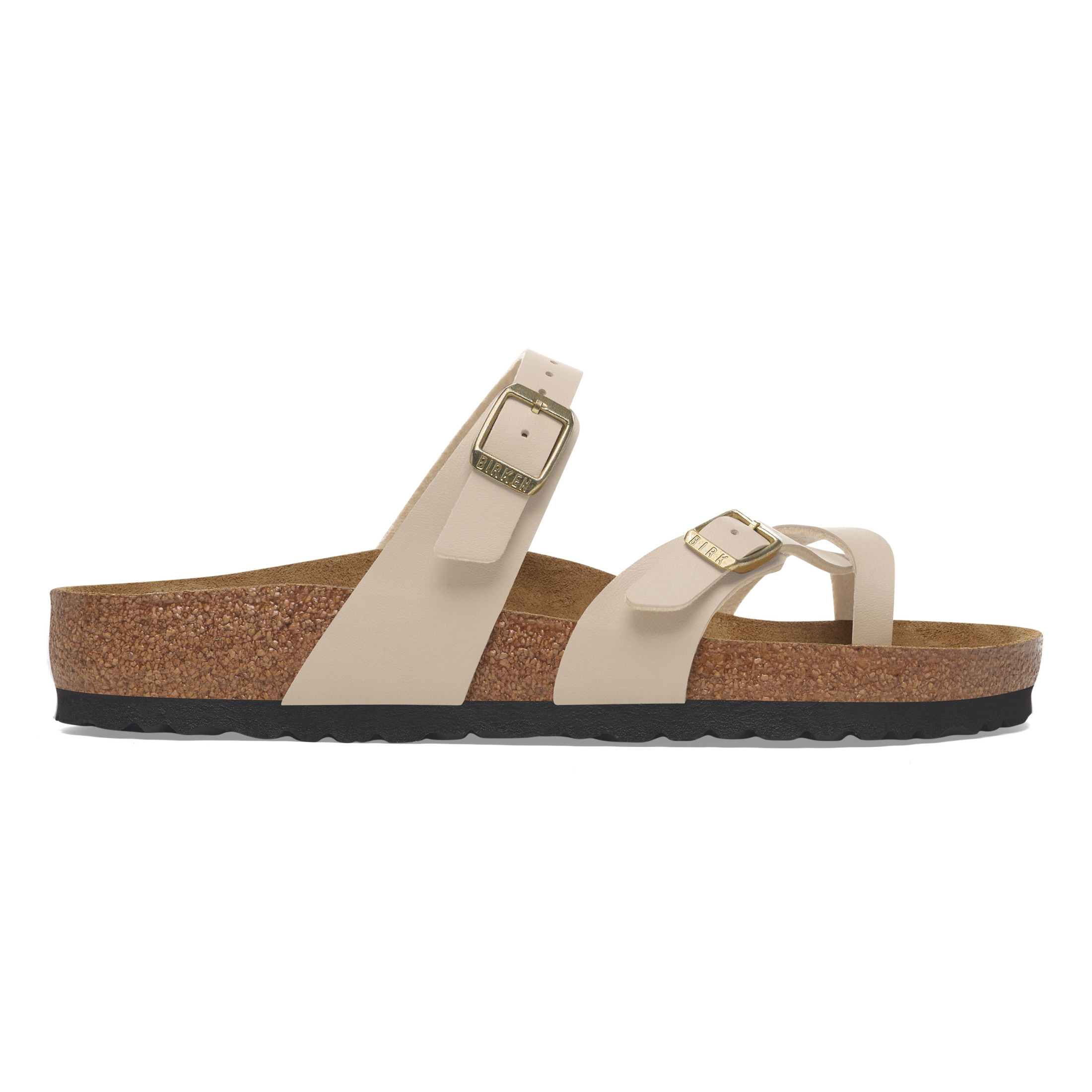 r1029811 n1029726 MAYARI SANDCASTLE | BIRKO-FLOR Birkenstock Mayarı Bf Kadın Krem Parmak Arası Terlik 1029811 - Görsel 1