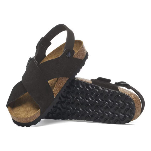 Birkenstock Tulum Sfb Vl Kadın Siyah Süet Sandalet 1029779 - Görsel 6