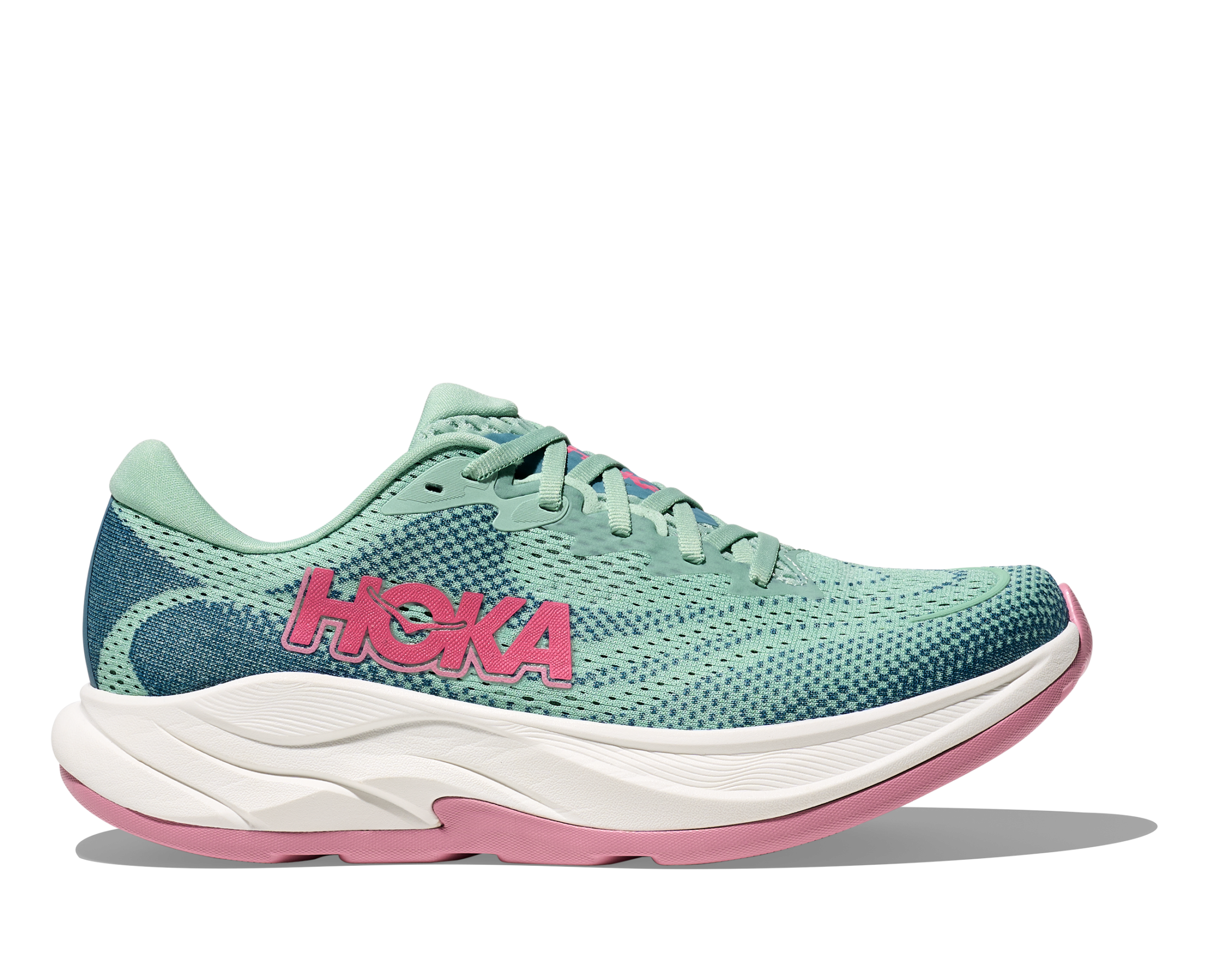 1155131-jtl-colorphotos-1155131-jtl-0032-png.png Hoka Rincon 4 Kadın Yeşil Koşu Ayakkabısı 1155131-JTL - Görsel 1