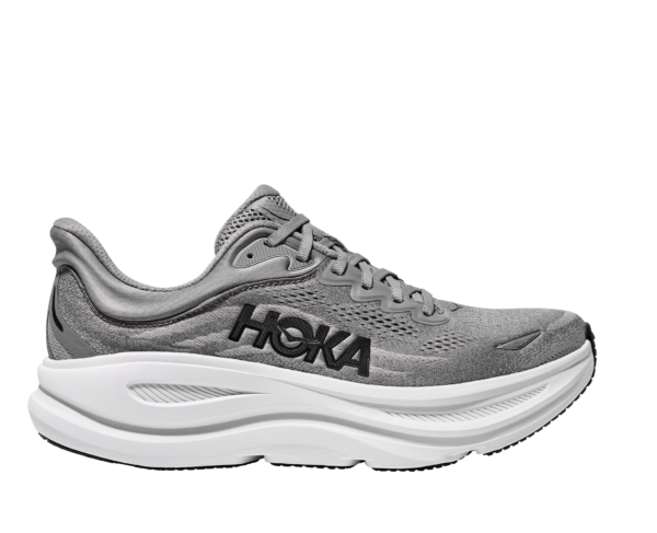Hoka Bondi 9 Erkek Gri Koşu Ayakkabısı 1162011-GCTC - Görsel 2