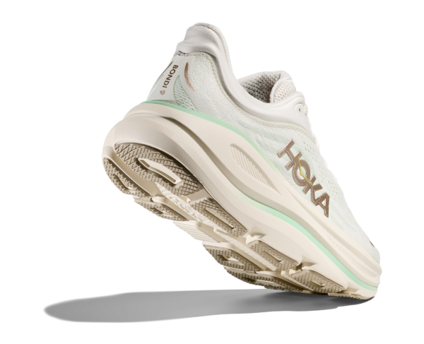 Hoka Bondi 9 Kadın Beyaz Yeşil Koşu Ayakkabısı 1162012-TLSL - Görsel 5