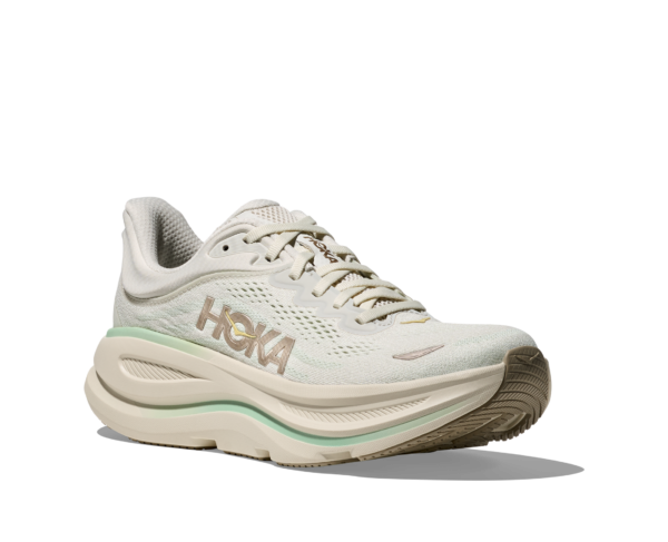 Hoka Bondi 9 Kadın Beyaz Yeşil Koşu Ayakkabısı 1162012-TLSL - Görsel 7