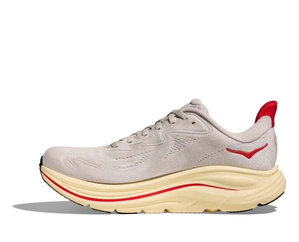 Hoka Clifton 10 Kadın Krem Kırmızı Koşu Ayakkabısı 1162031-SCCC - Görsel 9