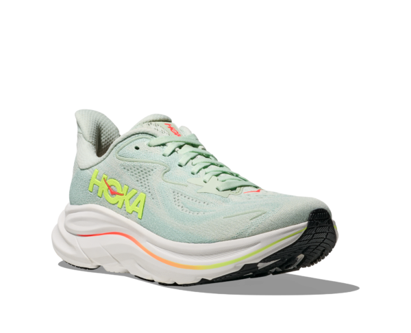 Hoka Clıfton 10 Kadın Yeşil Beyaz  Koşu Ayakkabısı 1162031-SLSSN - Görsel 7
