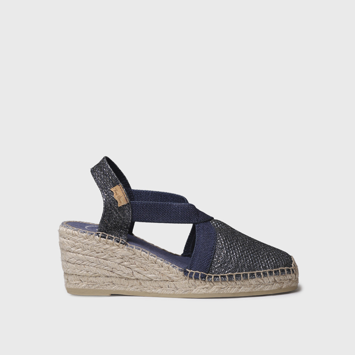1tonw2026057-oce-a.jpg Toni Pons Trıton Ocea Kadın Lacivert Dolgu Topuk Espadril 1TONW2026057 - Görsel 1