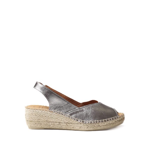 Toni Pons Bernia P Acer Kadın Gümüş Dolgu Topuk Espadril 1TONW2020011 - Görsel 2