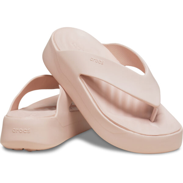 Crocs Getaway Platform Flip Kadın Pudra Parmak Arası Terlik 209410-6UR - Görsel 3