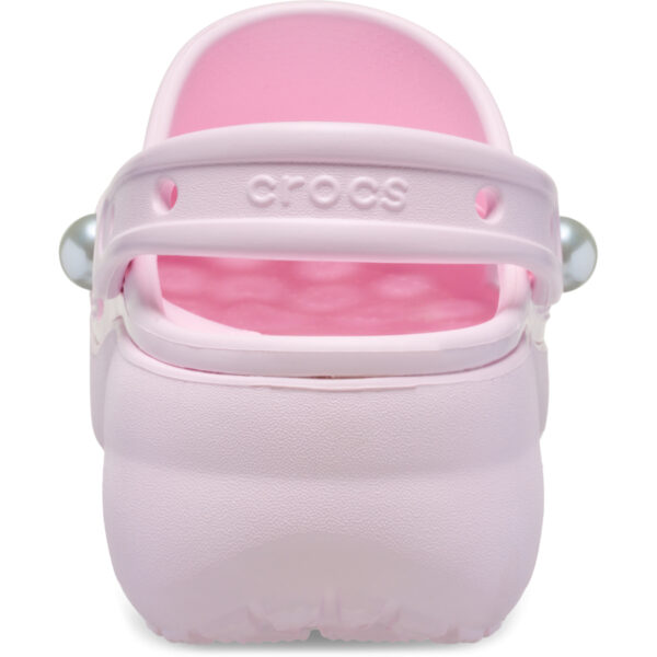 Crocs Classic Platform Pearl Clog Kadın Pembe Dolgu Topuk Terlik 211231-6ZW - Görsel 5