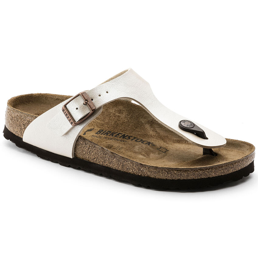 943871-colorphotos-0182-943871-1-jpeg.jpg Birkenstock Gızeh Bf Graceful Kadın İnci Beyazı Terlik 943871 - Görsel 1