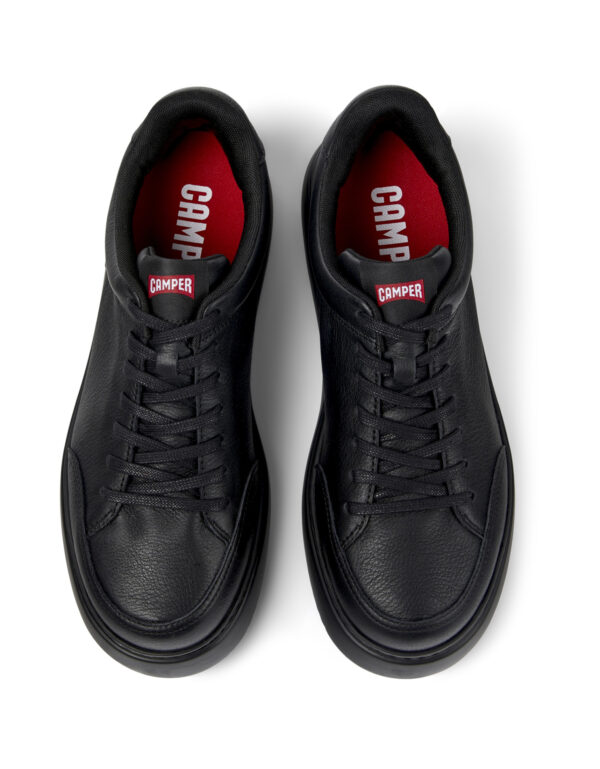 Camper Runner K21 Siyah Deri Erkek Sneaker K100841-015 - Görsel 2