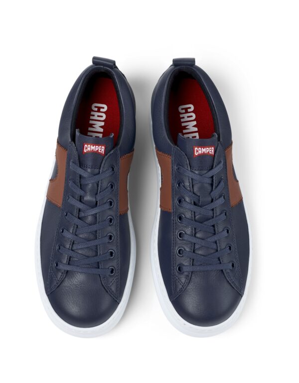 Camper Runner Four Lacivert  Erkek Deri Spor Sneaker 100893-008 - Görsel 2