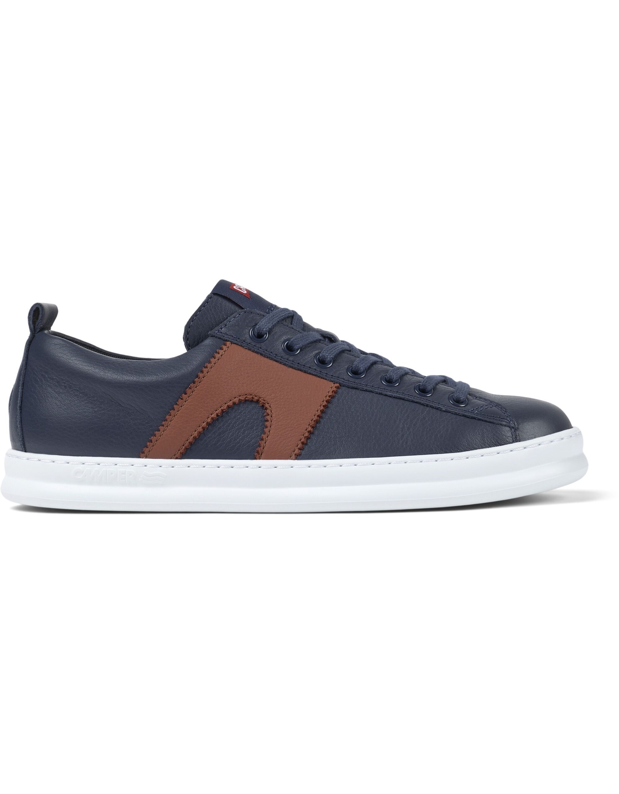 100893-008-colorphotos-100893-008-001169e3b4f1a0a8e.jpg Camper Runner Four Lacivert Erkek Deri Spor Sneaker 100893-008 - Görsel 1