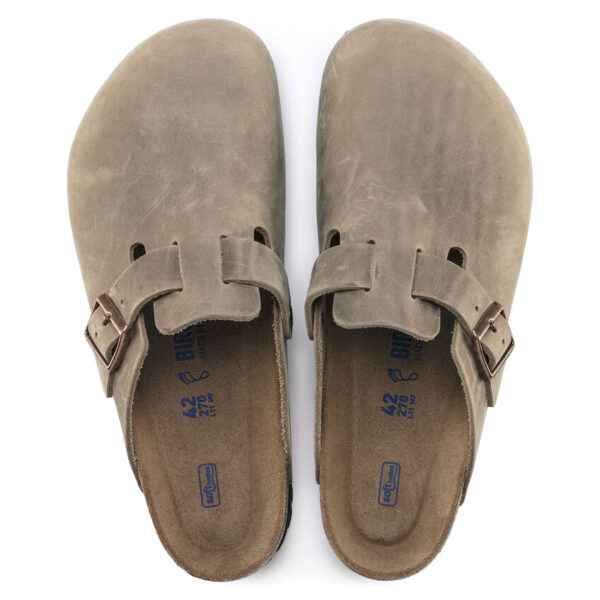 Birkenstock Boston Sfb Leoı Nu Unisex Vizon Terlik 1019484 - Görsel 3
