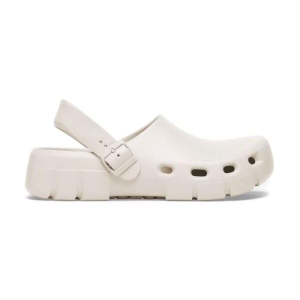Birkenstock Bırkı Flow Eva Kadın Krem Burnu Kapalı Terlik 1027706