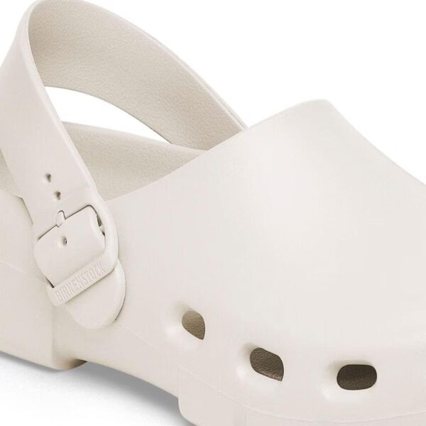 Birkenstock Bırkı Flow Eva Kadın Krem Burnu Kapalı Terlik 1027706 - Görsel 6
