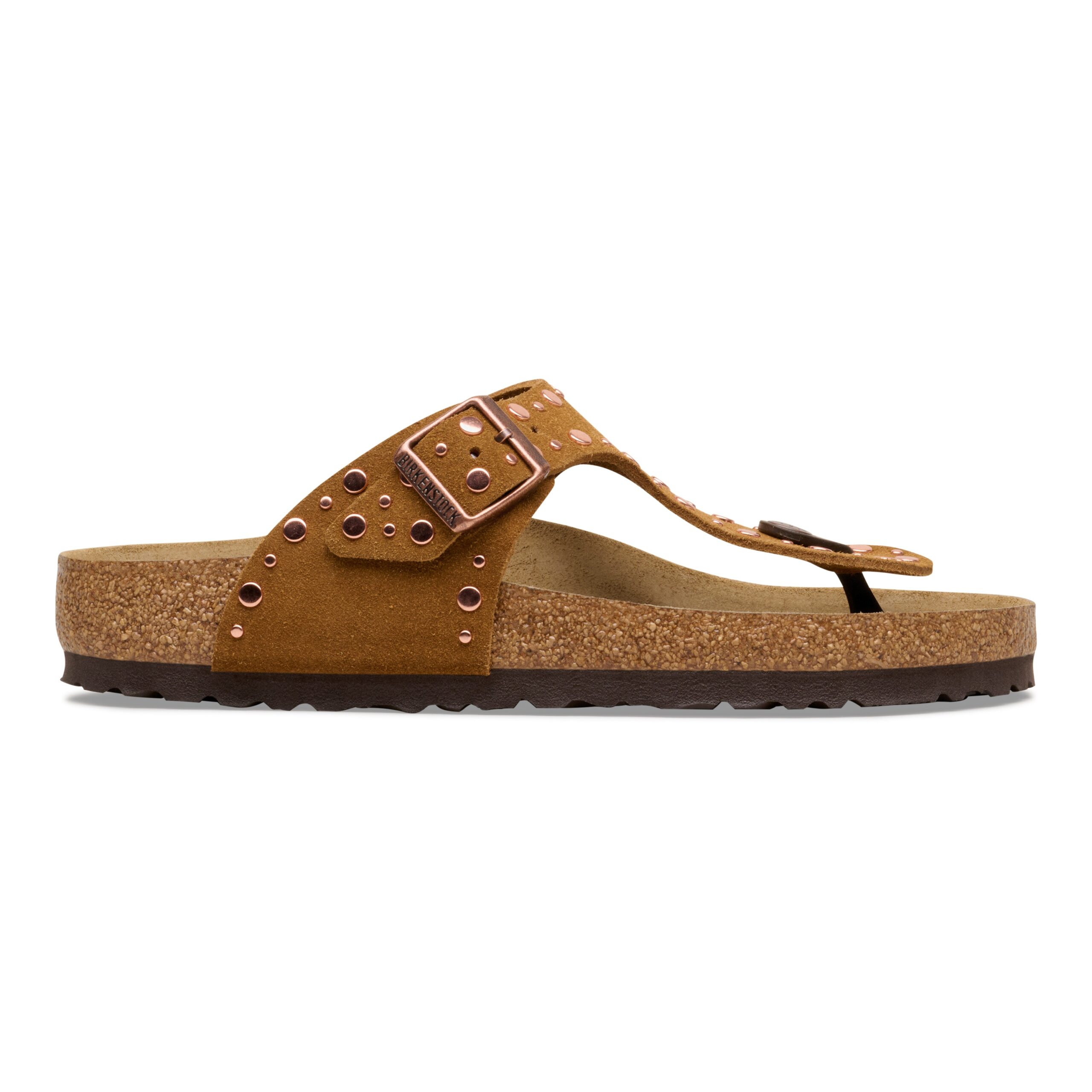 1031649-colorphotos-1031649-0190.jpg Birkenstock Arızona Vl Rıvet Kadın Taba Süet Parmak Arası Terlik 1031649 - Görsel 1