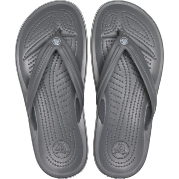 Crocs Crocband Flip Unisex Gri Parmak Arası Terlik 11033-0EX - Görsel 3