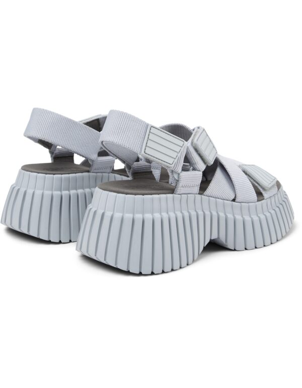 Camper Bcn Açık Gri Kadın X-Strap Sandal 201604-002 - Görsel 6
