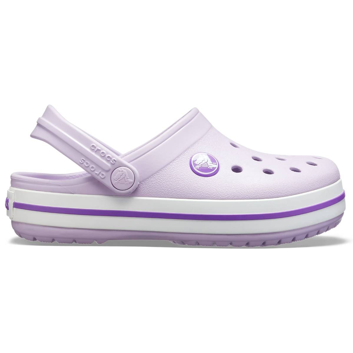 207006-5p8-colorphotos-207006-5p8-009469ccc113d6d43.jpg Crocs Crocband Clog Kids Çocuk Lavanta Mor Unisex Terlik 207006-5P8 - Görsel 1