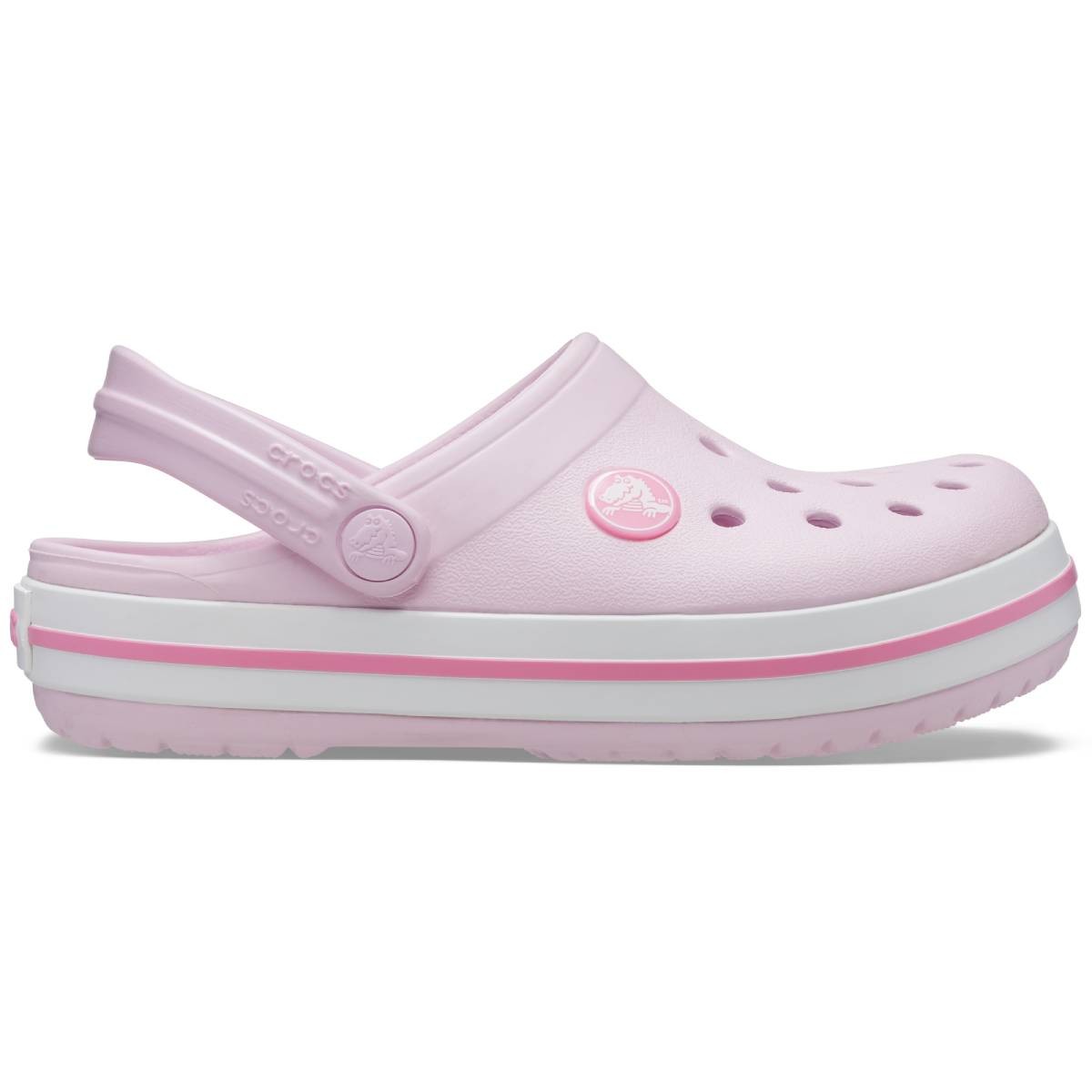 207006-6gd-colorphotos-207006-6gd-004869ccc11a7aa61.jpg Crocs Crocband Clog Kids Çocuk Pembe Unisex Terlik 207006-6GD - Görsel 1