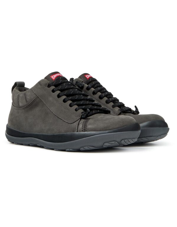 Camper Peu Pista GM Erkek Gri Nubuck Su Geçirmez Ayakkabı K300285-049 - Görsel 3