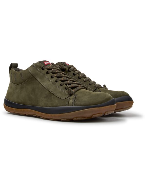 Camper Peu Pista GM Erkek Yeşil  Nubuck Su Geçirmez Ayakkabı K300285-050 - Görsel 3