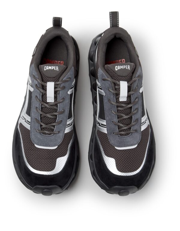 Camper Pelotissima Siyah Gri Kadın  Spor Ayakkabı Sneaker K201981-003 - Görsel 2