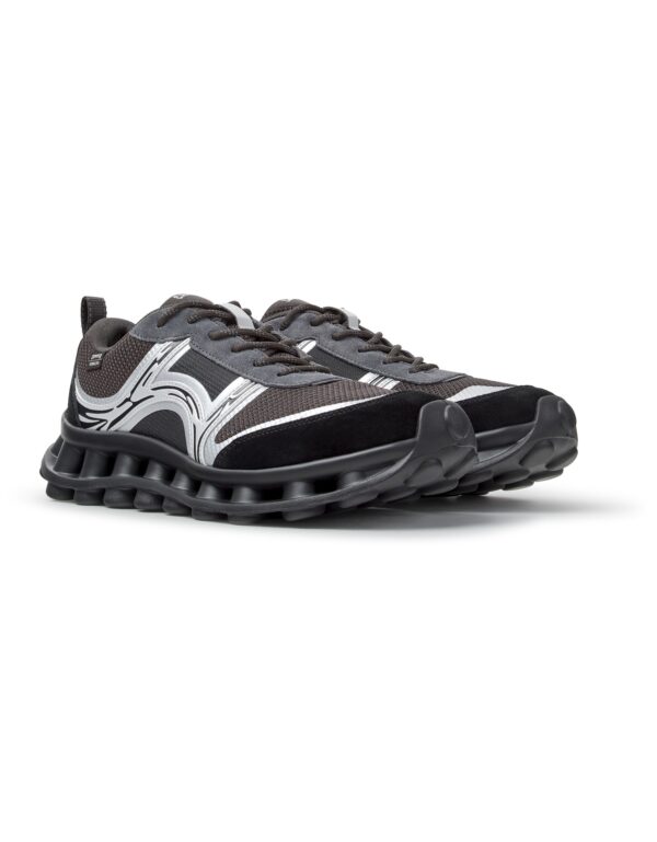 Camper Pelotissima Siyah Gri Kadın  Spor Ayakkabı Sneaker K201981-003 - Görsel 3